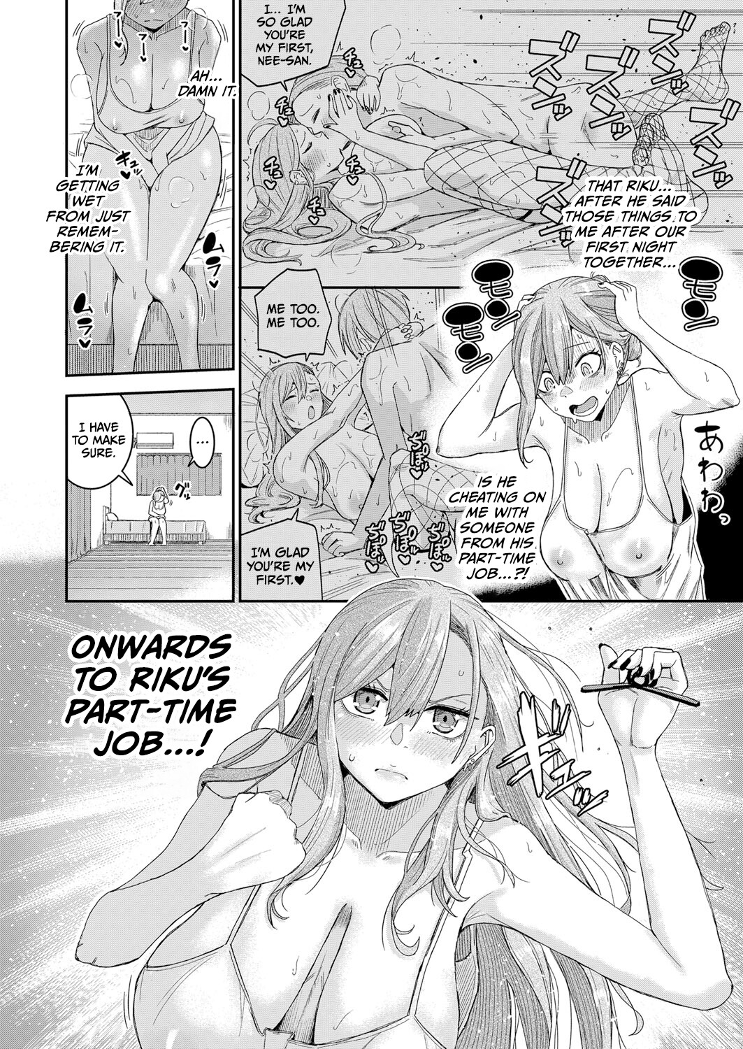 Hentai Manga Comic-Big Sister With Drooping Tits Wants to Fuck Her Little Brother-Read-8